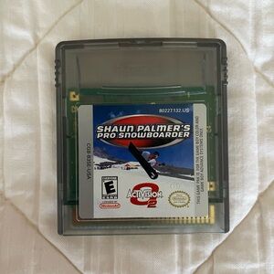 Shaun Palmer's Pro Snowboarder Game Boy Color Cartridge